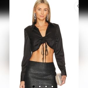 More To Come Ruched Blouse